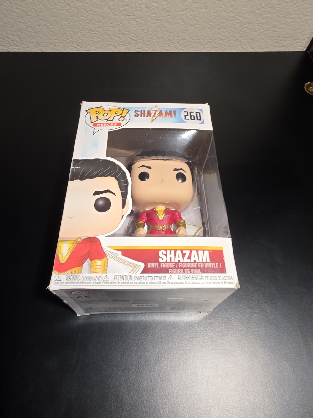 Funko Pop! Shazam Red and Gold Vinyl Figure